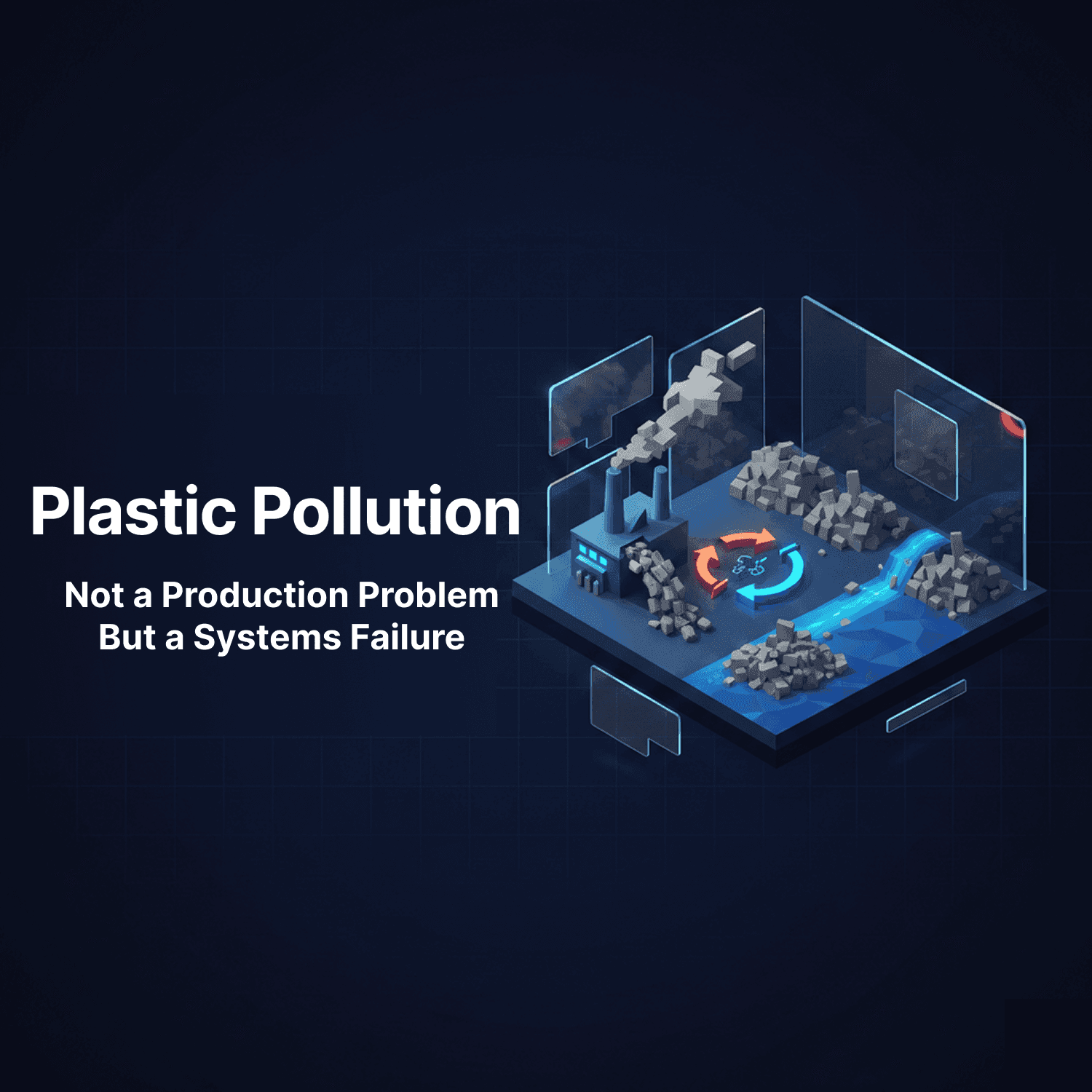 Plastic Pollution Is Not a Production Problem. It Is a Systems Failure.