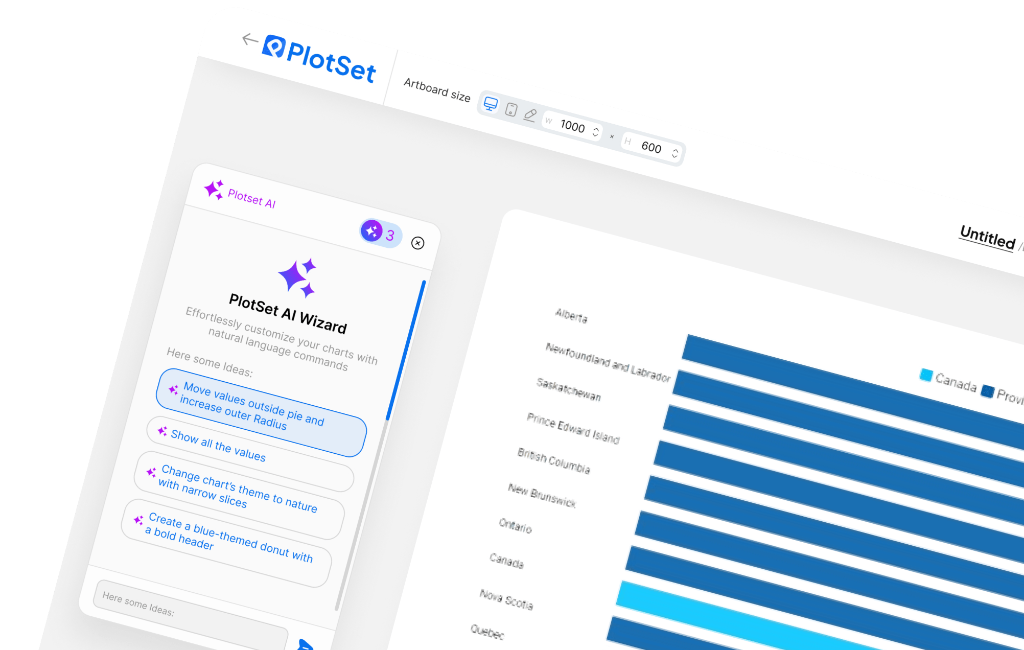 PlotSet AI workspace